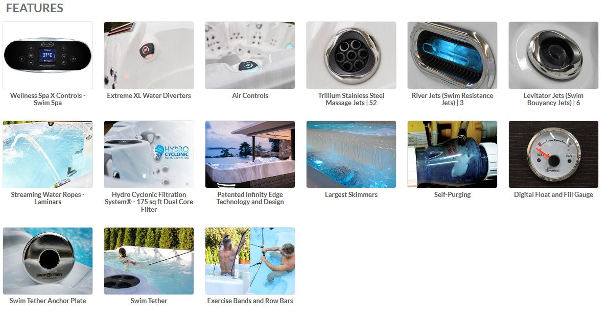 1700 SPORT PRO SWIM SPA