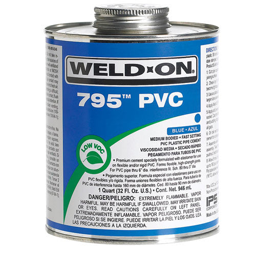 WELD ON 795 PVC CEMENT