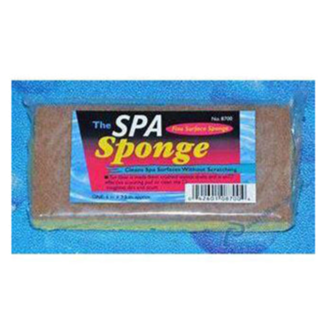 Sponge Spa Spa Sponge with Walnut Scrub Side – Coast Spas Lethbridge
