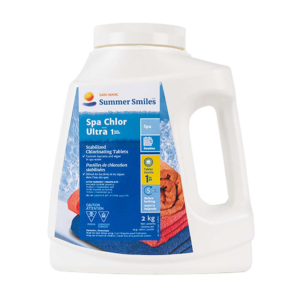 Summer Smiles Spa Chlor Ultra Chlorine Tablets 2 KG